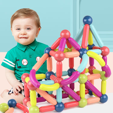Mind Kiddo® Magnetic Stick Building Blocks Game Set